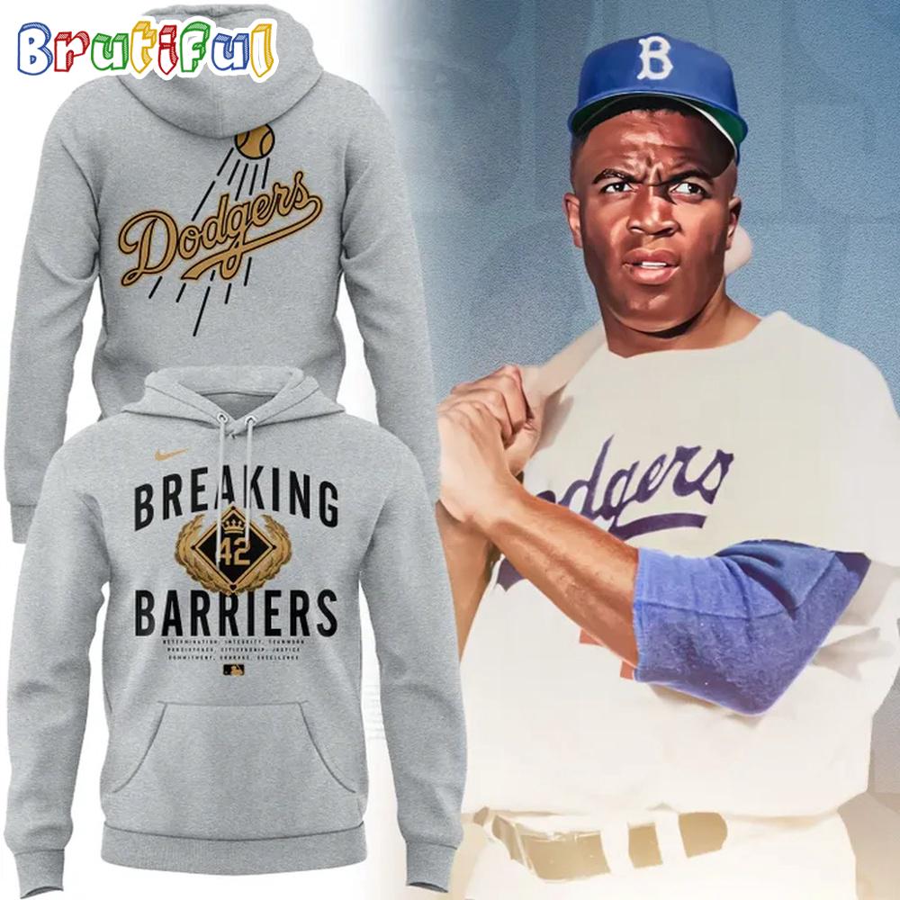 Los Angeles Dodgers 2025 Jackie Robinson Hoodie Shirt