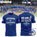 Los Angeles Dodgers 2025 NL West Division Champions Limited Edition T Shirt