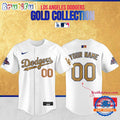 Los Angeles Dodgers 2025 World Series Champions Custom Jersey Shirt