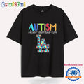 Los Angeles Dodgers Autism Accept Understand Love T Shirt