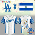 Los Angeles Dodgers Baseball Salvadoran Heritage Night Jersey