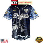 Los Angeles Dodgers Celebration Happy Birthday US Navy 250 Years 2025 Special Baseball Jersey