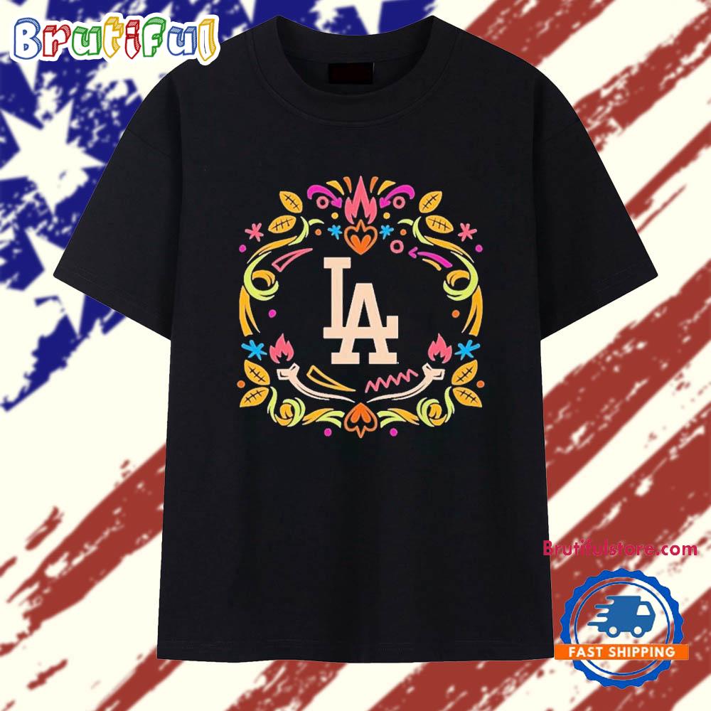 Los Angeles Dodgers Dia de los Muertos MLB Celebration 2025 Vintage T Shirt