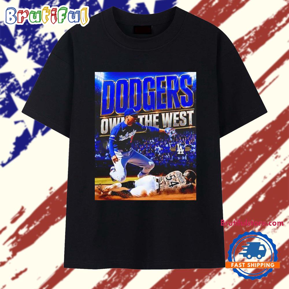 Los Angeles Dodgers dominance the NL West season T Shirt