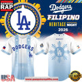 Los Angeles Dodgers Filipino Heritage Night 2026 Limited Edition Baseball Jersey