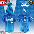 Los Angeles Dodgers Happy Fathers Day 2025 Limited Edition Baseball Jersey Shirt