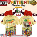Los Angeles Dodgers Juneteenth Freedom Day 2025 Limited Edition Baseball Jersey Shirt