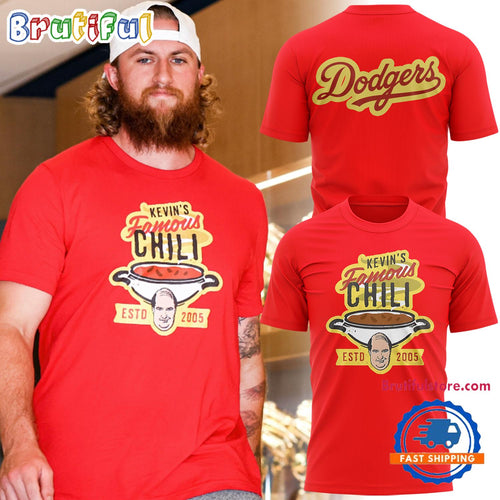 Los Angeles Dodgers Kenvin’s Famous Chili Estd 2005 T Shirt