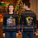 Los Angeles Dodgers Lakers City Of Champions 2020 Ugly Christmas Sweater