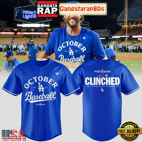 Los Angeles Dodgers MLB Postseason 2025 Baseball Jersey
