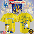 Los Angeles Dodgers MLB x Simpson Limited Edition Baseball Jersey
