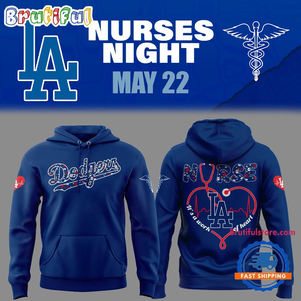 Los Angeles Dodgers NURSES NIGHT Hoodie Shirt