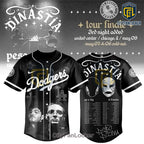 Los Angeles Dodgers Peso Pluma Dinastia Tour 2026 Baseball Jersey