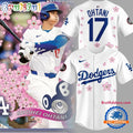 Los Angeles Dodgers Shohei Ohtani Tokyo Series 2025 Limited Edition Design Baseball Jersey