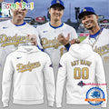 Los Angeles Dodgers Special Edition World Series Champs Custom Name Hoodie