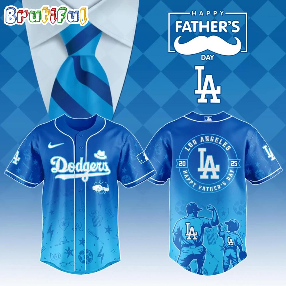 Los Angeles Dodgers Special Father’s Day 2025 Baseball Jersey