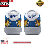 Los Angeles Dodgers Sweep Hot Dogs Air Force 1 Running Sneakers Shoes