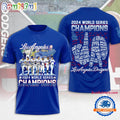 Los Angeles Dodgers World Series 2024 All Over Print New T Shirt