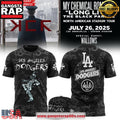 Los Angeles Dodgers x 2025 My Chemical Romance Concert Unisex T-Shirt