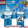 Los Angeles Dodgers x Fantastic Four Legends Unite Hero Baseball Jersey Shirt