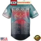 Los Angeles Dodgers x Imagine Dragons Loom World Tour 2025 Baseball Jersey