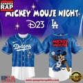Los Angeles Dodgers x Mickey Mouse Night 2026 Special Edition Baseball Jersey