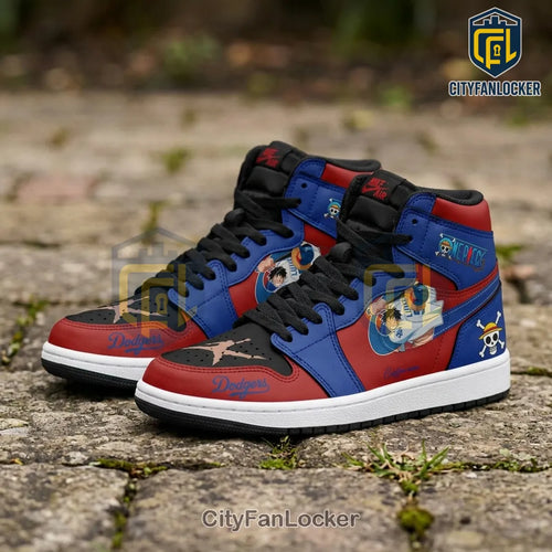 Los Angeles Dodgers x One Piece 2026 Limited Edition AJ1 Sneakers