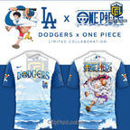 Los Angeles Dodgers x One Piece Gear 5 Luffy Shirt