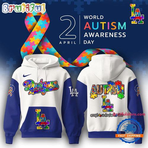Los Angeles Dodgers x World Autism Awareness Day 2025 Hoodie