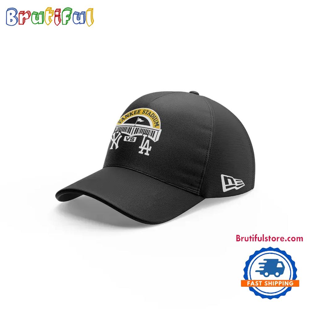 Los Angeles Dodgers x Yankees 2026 Yankee Stadium Black Classic Cap