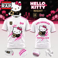 Los Angeles FC x Hello Kitty Night 2026 Special New White T Shirt