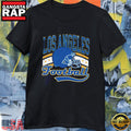 Los Angeles Football Vintage Style Black T Shirt