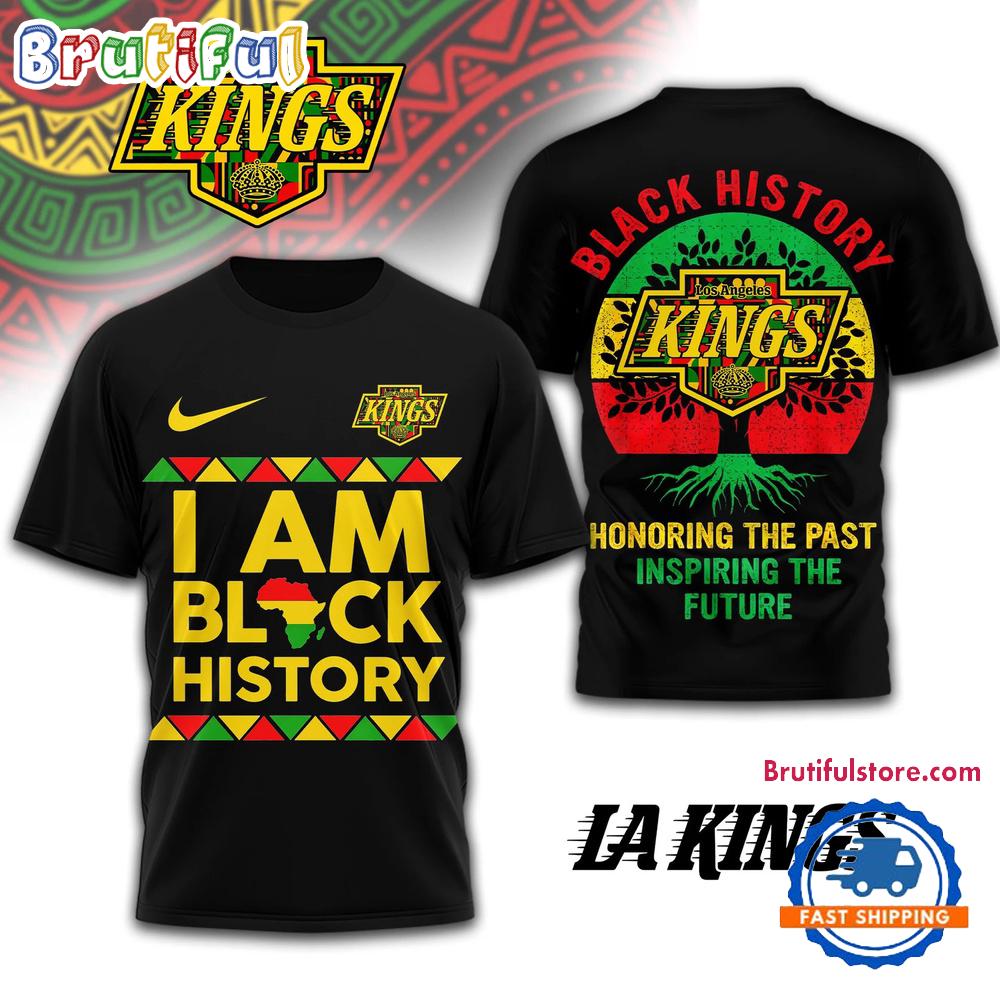 Los Angeles Kings 2026 NHL Black History Limited Edition 3D Shirt Hoodie T-Shirt