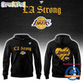 Los Angeles Lakers LA Strong Hoodie Shirt Hoodie T-Shirt