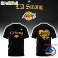 Los Angeles Lakers LA Strong Hoodie T-Shirt