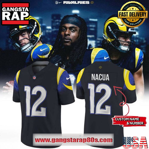 Los Angeles Rams 2025 Rivalries Limited Edition Custom Football Jersey