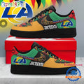 Los Angeles Rams 2026 NFL Juneteenth Air Force 1 Shoes Sneaker