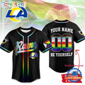 Los Angeles Rams 2026 NFL Pride Month Limited Edition Baseball Jersey
