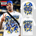 Los Angeles Rams BIG HEAD RAMS 2026 Graphic T Shirt