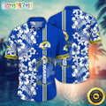 Los Angeles Rams Hawaii Shirt Flower Exotic Island Fashion