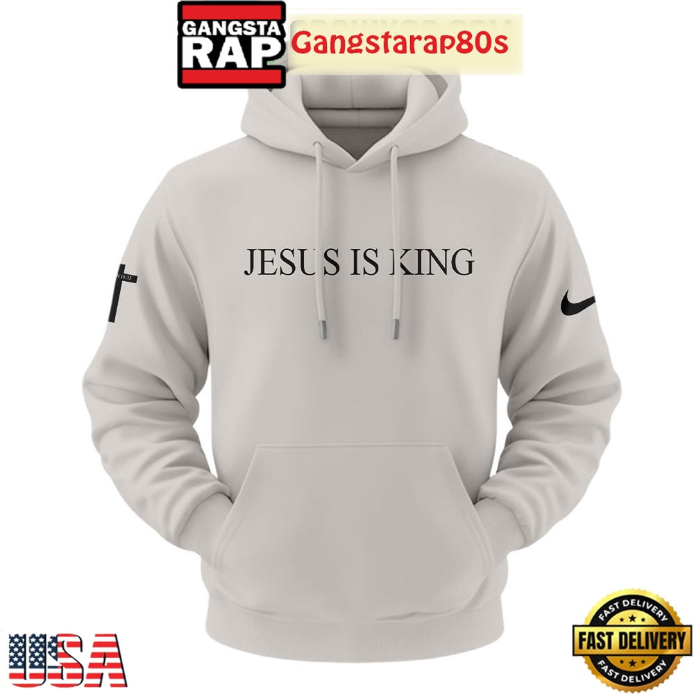 Los Angeles Rams Jesus Is King That’s In God Unisex 3D Hoodie