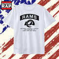 Los Angeles Rams National Football League NFC West Team Logo T Shirt
