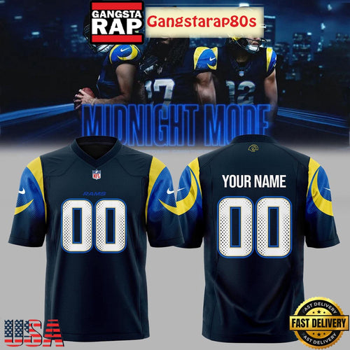 Los Angeles Rams New Rivalries Uniform 2025 Special Custom Football Jersey