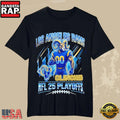 Los Angeles Rams NFL 2025 Playoff Football T Shirt