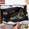 NFL Los Angeles Rams New Design Air Jordan 13 Running Sneakers Shoes