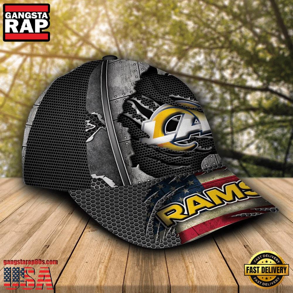 NFL Los Angeles Rams Football Team Logo Baseball Cap