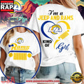 Los Angeles Rams NFL Jeep Girl Women’s Shirt