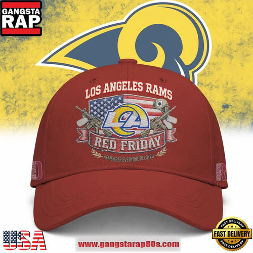 Los Angeles Rams NFL RED Friday Classic Cap Hats