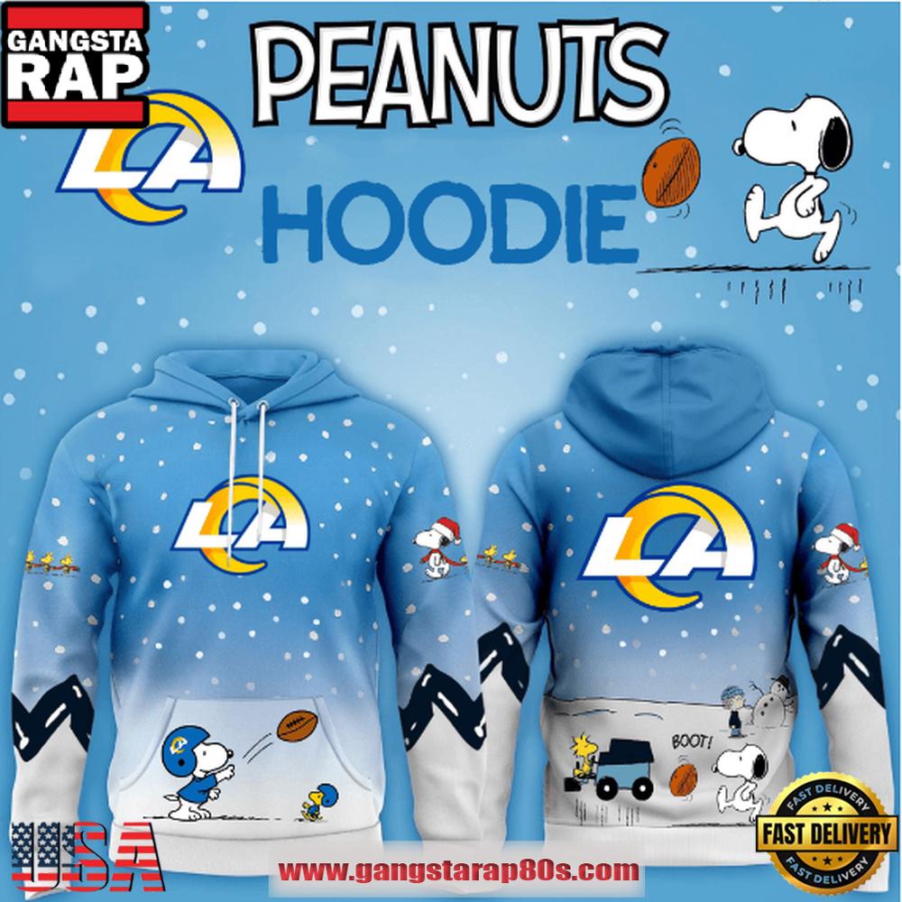 Los Angeles Rams NFL x Peanuts Christmas Unisex Hoodie