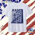 Los Angeles Rams Number 20 Player Retro T Shirt